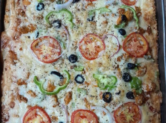 M & H FOODS. Pizzas, chicken kabab, seekh kabab