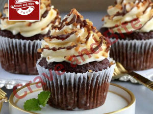 Cupcakes with Chocolate and caramel toppin lahore