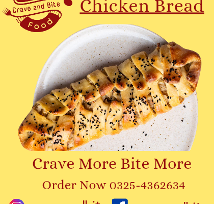 Online chicken bread delivery lahore| crave and bi