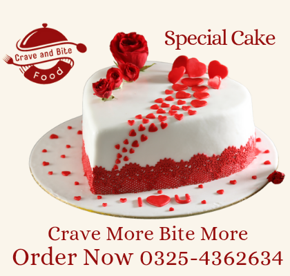 Top trending valentine’s day cake crave and bite