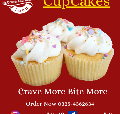 Delicious Cupcakes lahore | crave and bite