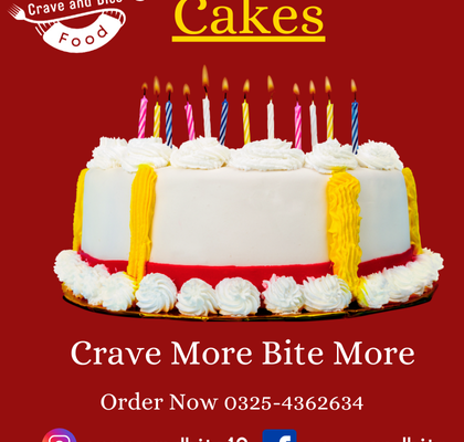 Delicious Cake lahore crave and bite