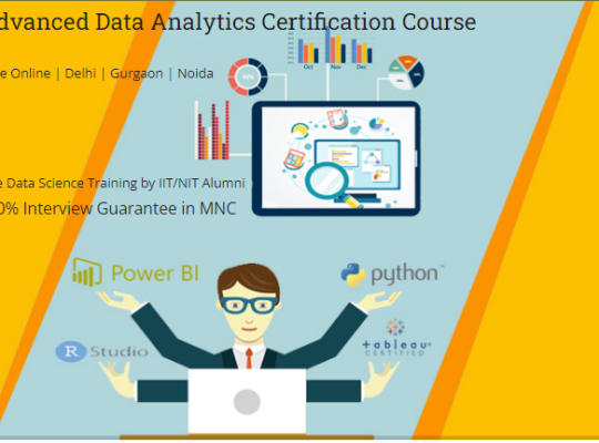Data Analyst Course in Delhi, 110099. SLA