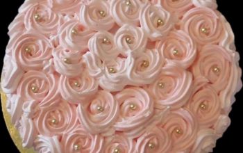 3 layered special cake with halal products lahore