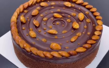 Chocolate Cake with Roasted Almonds lahore