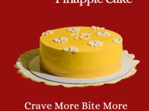 Luxurious pinapple cake near me crave and bite lhr