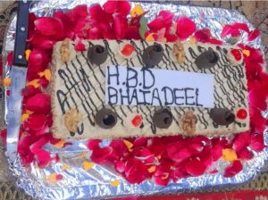 Customize Bday cake with name |crave and bite LHR