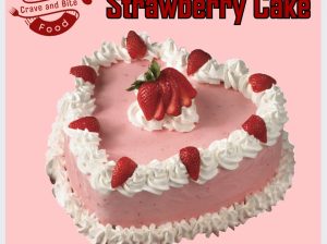 Strawberry Cake with Fresh Strawberries