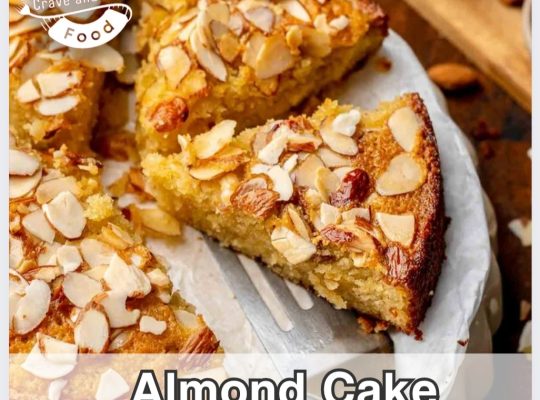 Almond Cake from Crave and Bite Lahore!