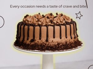 Decadent Chocolate Cake by Crave and Bite Lahore!