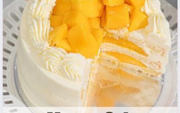 Mango Cake – A Tropical Delight by Crave and Bite