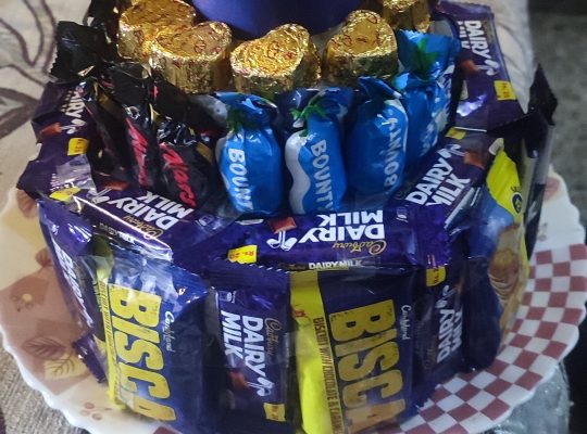 Chocolate Tower Handmade lahore | crave and Bite
