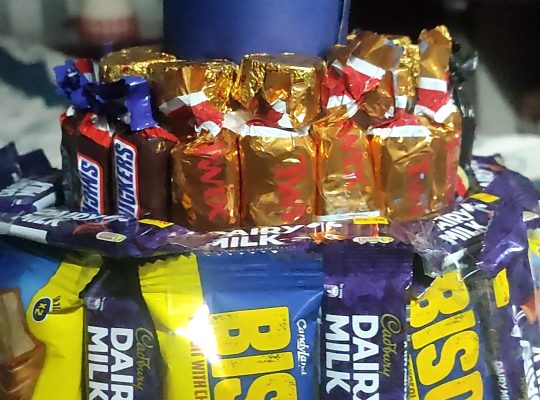 Chocolate Tower Handmade lahore | crave and Bite