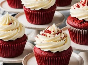 Luxury Red velvet cupcakes lahore | crave and bite