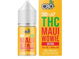 CBDFX CBD + Delta-9 THC Vape Juice – Wedding Cake