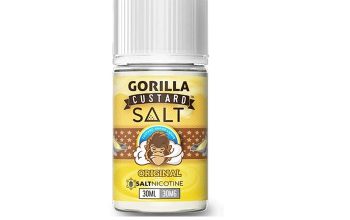GORILLA CUSTARD Salt Nicotine 30ml Vape Juice