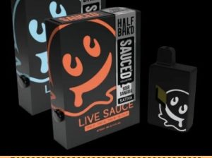 Half Bak’d Live Resin Sauced Disposable | 4g in Pa