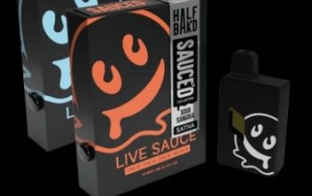 Half Bak’d Live Resin Sauced Disposable | 4g in Pa