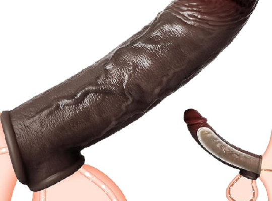 Realistic Penis Sleeve Extender for Men Sleeve In