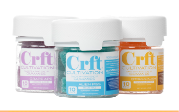 CRFT Cultivation Delta 9 THCP Gummies 100mg