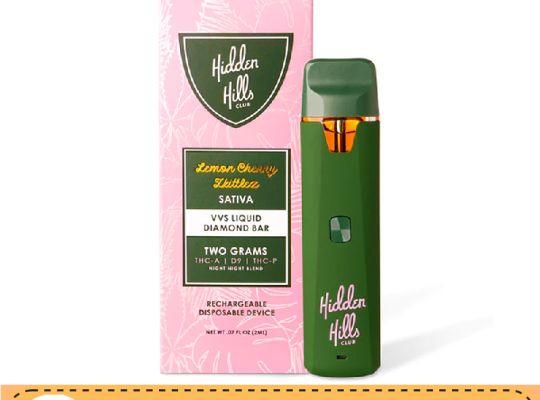 Hidden Hills VVS Liquid Diamond Disposable 2G