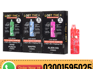 Lost THC-A Liquid Diamond Disposable 6G In Pakista