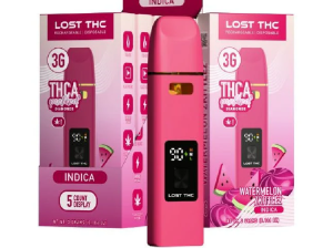 Lost THC THCA Melted Diamonds Disposable 3G In Pak