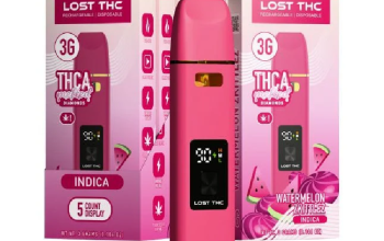 Lost THC THCA Melted Diamonds Disposable 3G In Pak