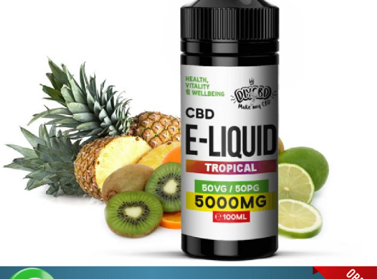 CBD E-Liquid 5000mg Tropical Best CBD Vape Oil In