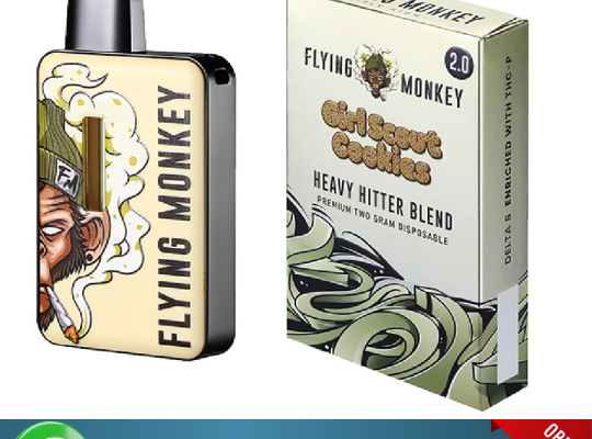 Flying Monkey Live Resin Knockout Blend Vape 2G In