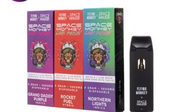 Flying Monkey SpaceMonkey 3g Live Resin Disposable