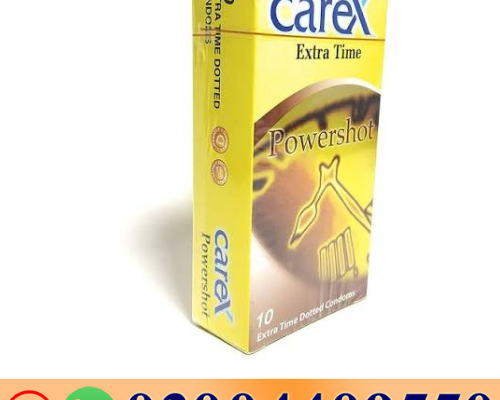 Carex Extra Time Powershot Condom- 03004409550