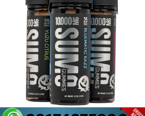 Half Bak’d Sumo Blend Gummies 10000mg Pakistan