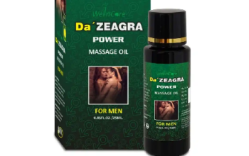 Da Zeagra Power Massage Oil For Men- 03004409550