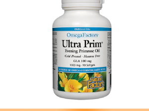 Natural Factors Ultra Prim Evening Primrose Oil 10