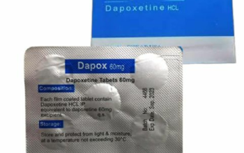Dapox 60mg Dapoxetine HCI Tablets In Pakistan-