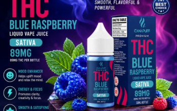 THC Liquid Blue Raspberry 30ml In Pakistan