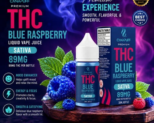 THC Liquid Blue Raspberry 30ml In Pakistan – 03004