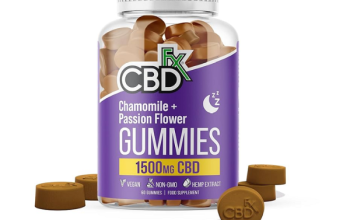 CBDfx CBD Melatonin Gummies 1500mg-03174875200