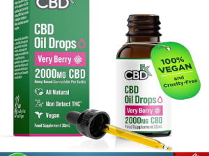 HAPPY VAPE CBD Vape Juice Mango 1000mg 30ml In Pak