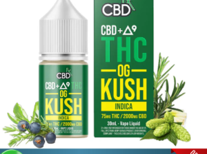 THC Liquid 89mg THC/1000mg CBC – OG Kush