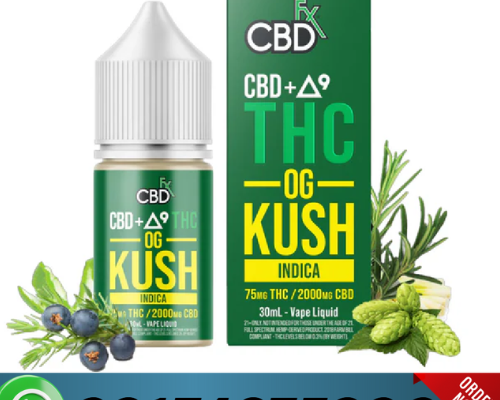 THC Liquid 89mg THC/1000mg CBC – OG Kush