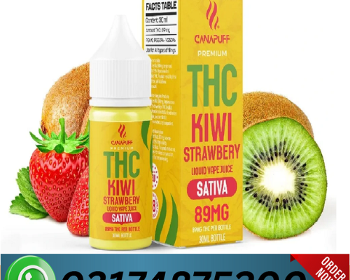 THC Liquid 89mg – Kiwi Strawberry – 30ml