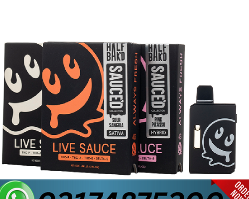 Half Bak’d Sauce’d Exotix Disposable 4G Pakistan