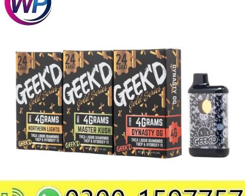 Geekd Gold Series Disposable 4G In Faisalabad