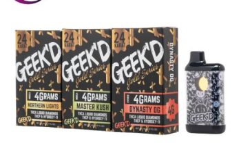 Geekd Gold Series Disposable 4G In Gujranwala