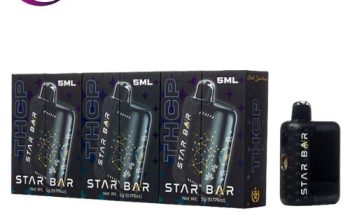 New Gold Spectrum Star Bar THCP Disposable 5G In S