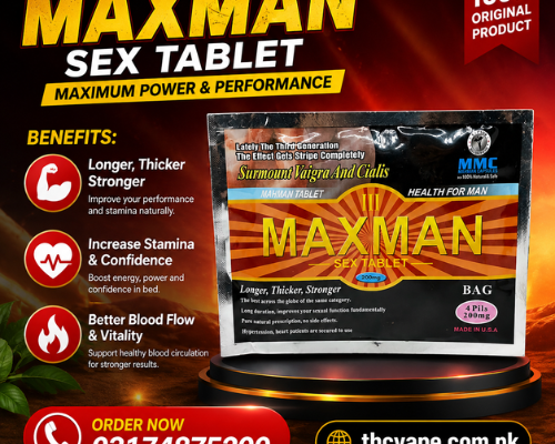 Maxman Sex Tablets Pouch
