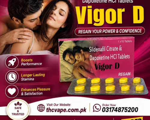 Vigor D Sildenafil & Dapoxetine 03174875200
