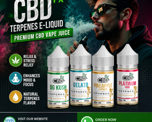 CBDfx Terpene Vape Liquid 1000mg